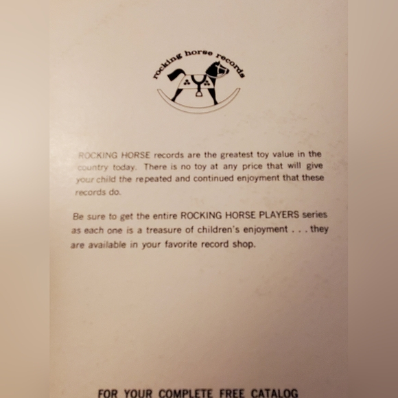 Little red riding hood & Beauty and the Beast LP , USA, vintage - Picture 8 of 9